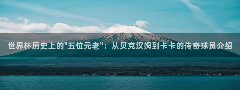 2026世界杯亚洲区预选赛赛程:世界杯历史上的\